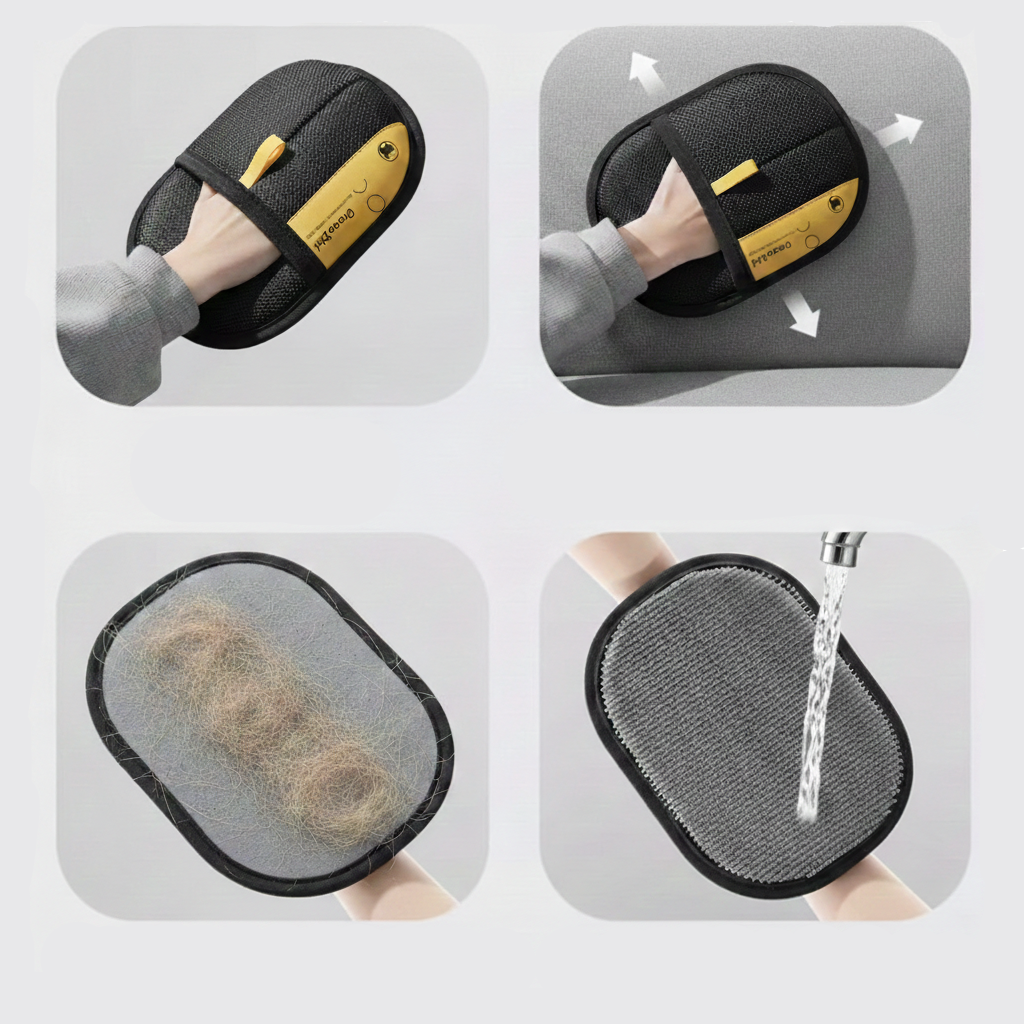 MagnetiGlove - Le Gant Magique Anti-Poils